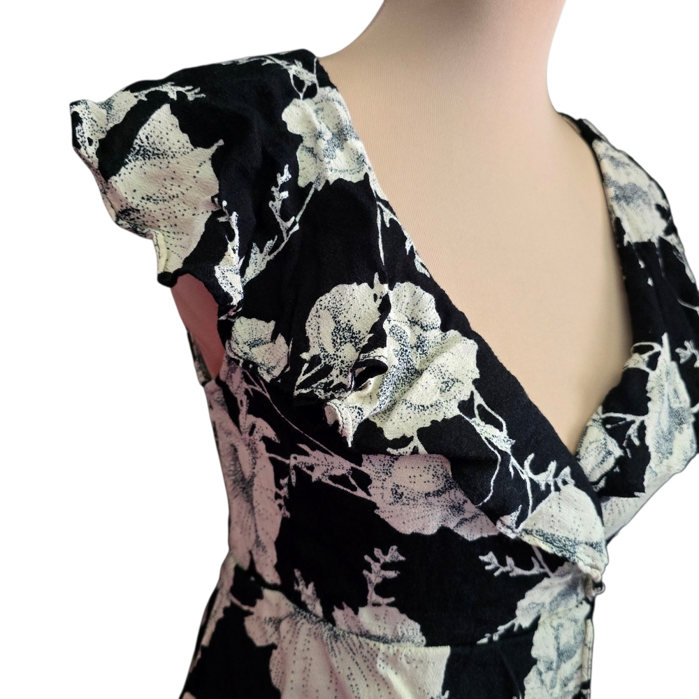 Women's Free People French Quarter Boho Wrap Dress - Small - Picture 4 of 11